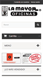 Mobile Screenshot of papelerialamayor.com